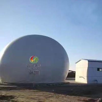 CH4 CO2 Biogas Plant مشروع Q235B مصنع التوليد المشترك للغاز الحيوي