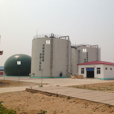 اللاهوائية حامل غاز غشاء مزدوج PVC PDFE Biogas Gas Holder